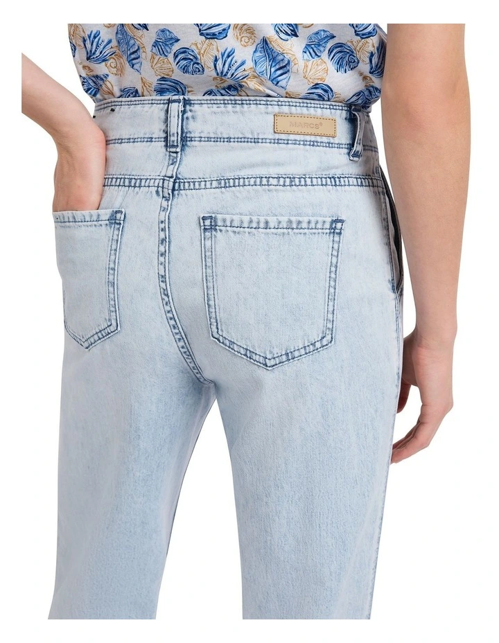 Remy Straight Leg Jean in Paley Blue image 4