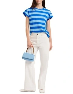Remy Straight Leg Jean in Ivory
