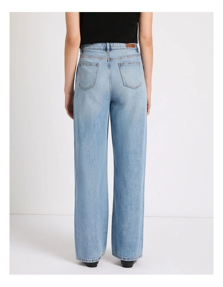 Christie Straight Leg Jean in Matilda Blue image 3