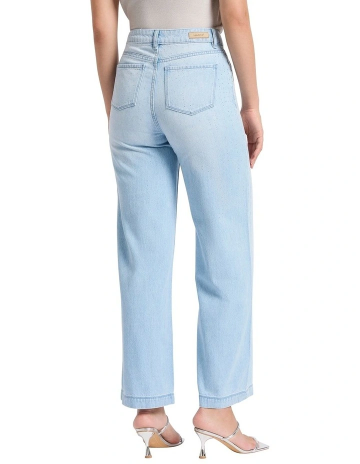Neve Wide Leg Jean in Ezra Wash image 3