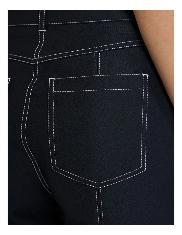 Manhattan Kick Flare Pant in Navy image 4