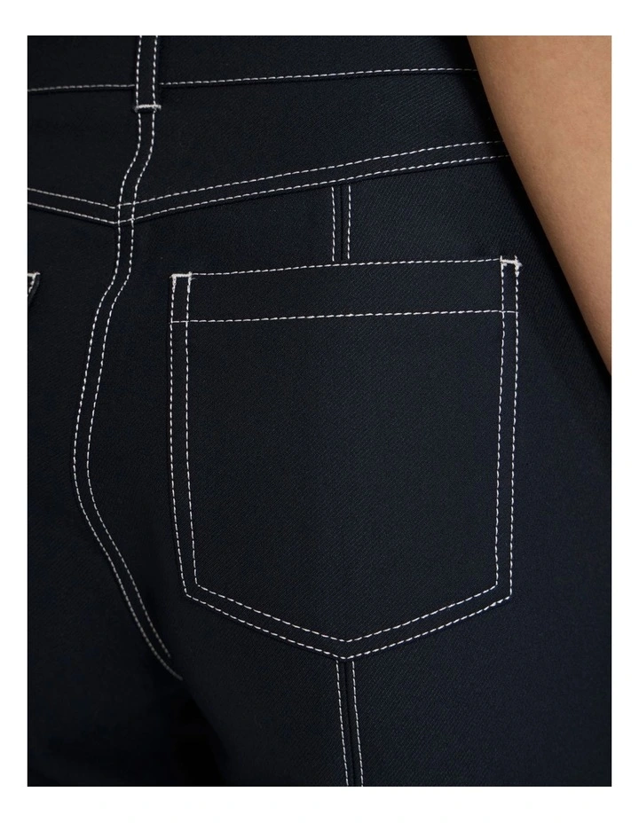 Manhattan Kick Flare Pant in Navy image 4
