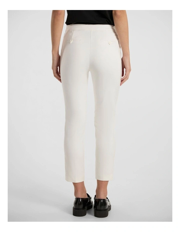 Alana Welt Pocket Pant in White image 5