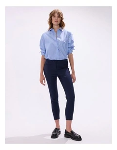 Alana Welt Pocket Pant in Navy