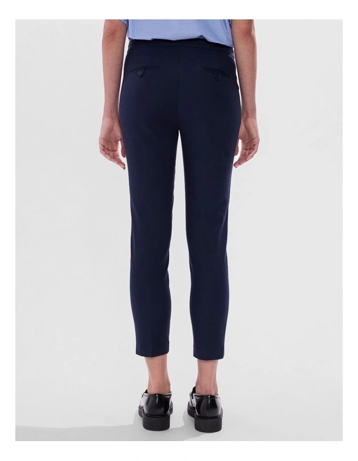 Alana Welt Pocket Pant in Navy image 3