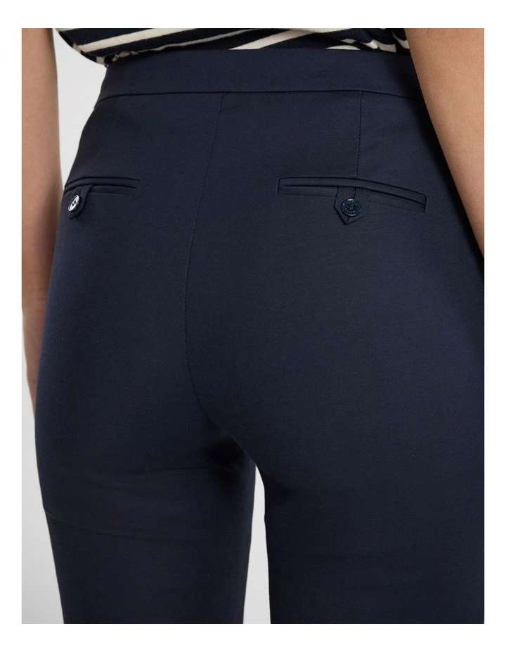 Alana Welt Pocket Pant in Navy image 4