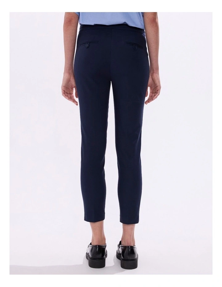 Alana Welt Pocket Pant in Navy image 4