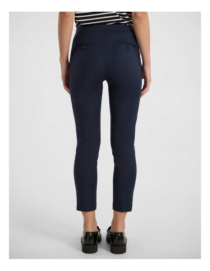 Alana Welt Pocket Pant in Navy image 5