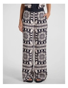 Taming Of The Blue Pants in Navy Multi