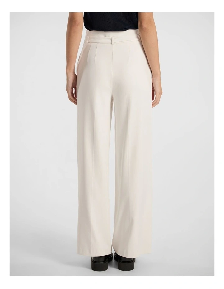 Montano Wide Leg Pant in Ivory image 3