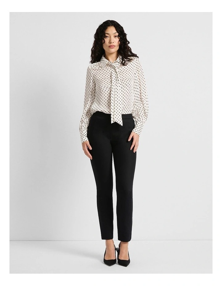Phoebe Straight Leg Pant in Black image 2