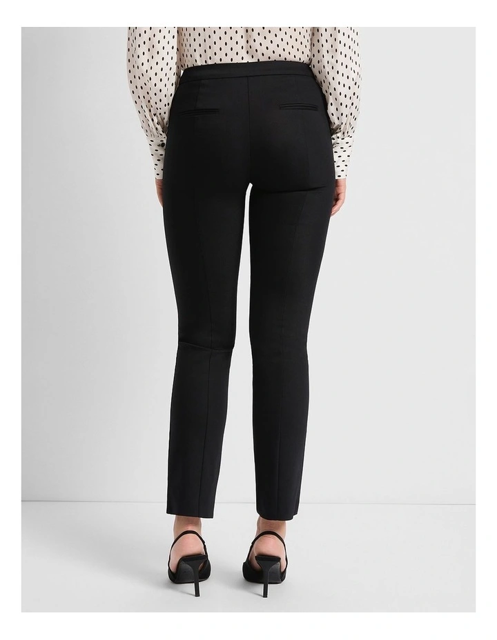 Phoebe Straight Leg Pant in Black image 3