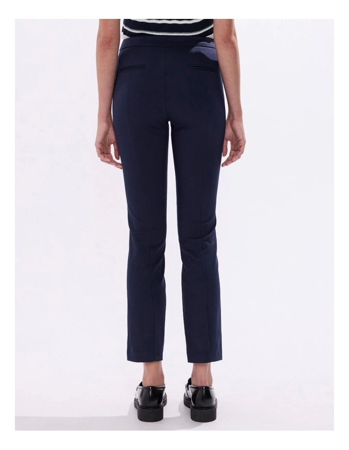Phoebe Straight Leg Pant in Navy image 4