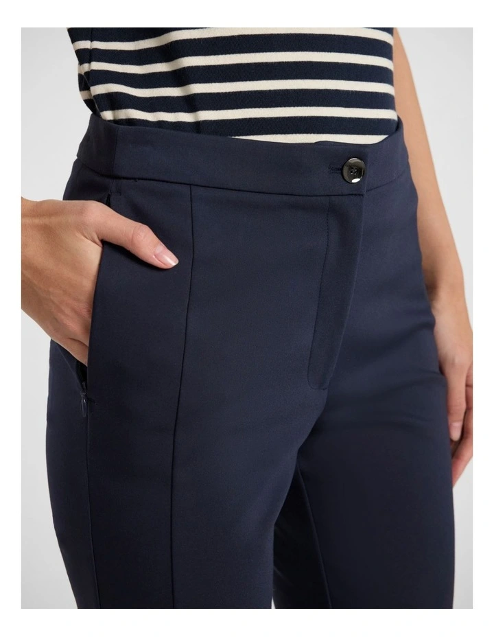 Phoebe Straight Leg Pant in Navy image 5