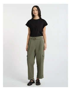 Bargo Cargo Pant in Olive Green