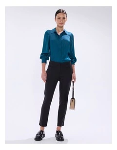 Alana Welt Pocket Pant in Black