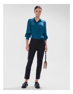 Alana Welt Pocket Pant in Black