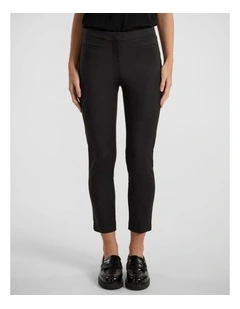 Alana Welt Pocket Pant in Black
