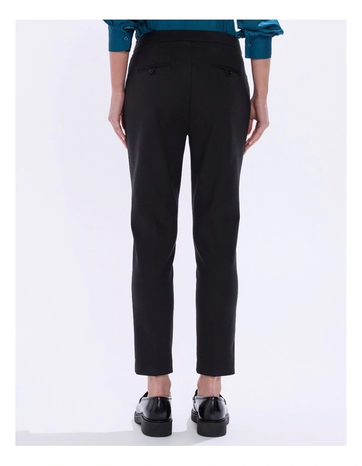 Alana Welt Pocket Pant in Black image 4