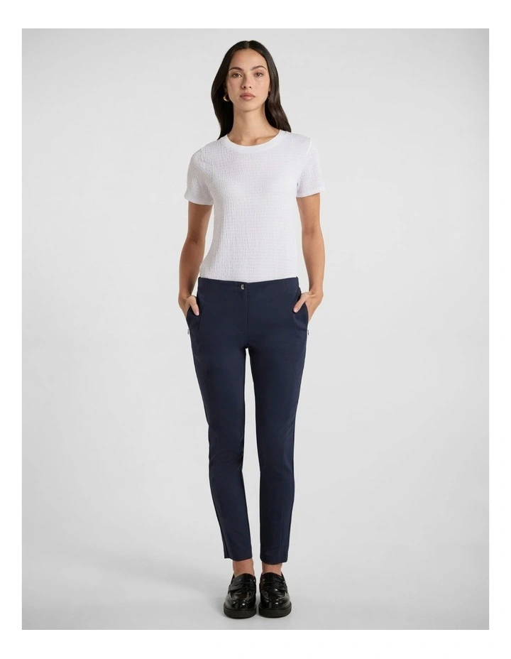 Phoebe Highwaist Pant in Navy image 1