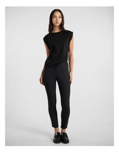 Phoebe Highwaist Pant in Black