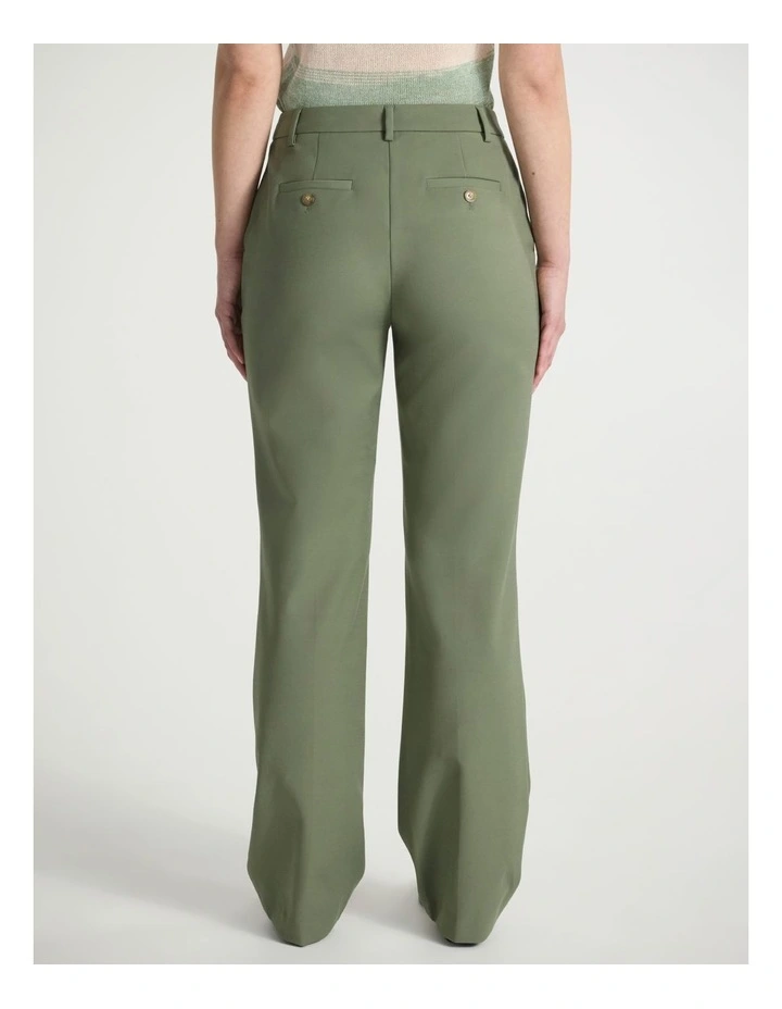 Austen Straight Leg Pant in Olive Green image 3