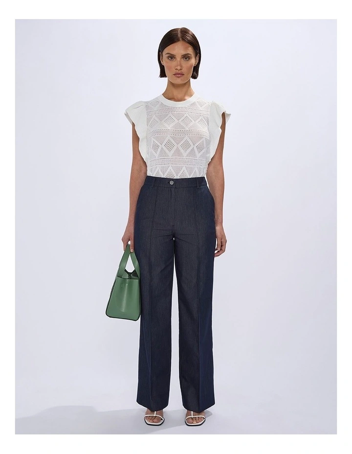 Spencer Smart Denim Pant in Indigo image 1