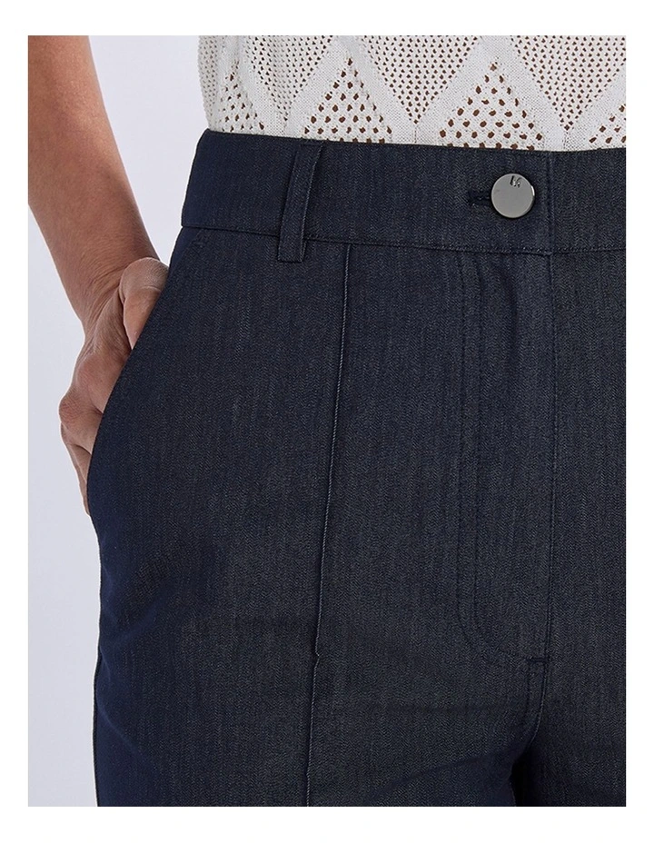 Spencer Smart Denim Pant in Indigo image 4