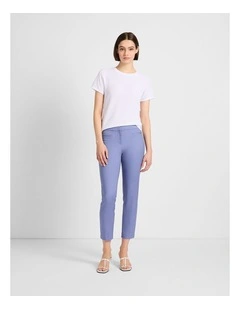 Alana Welt Pocket Pant in Denim Blue