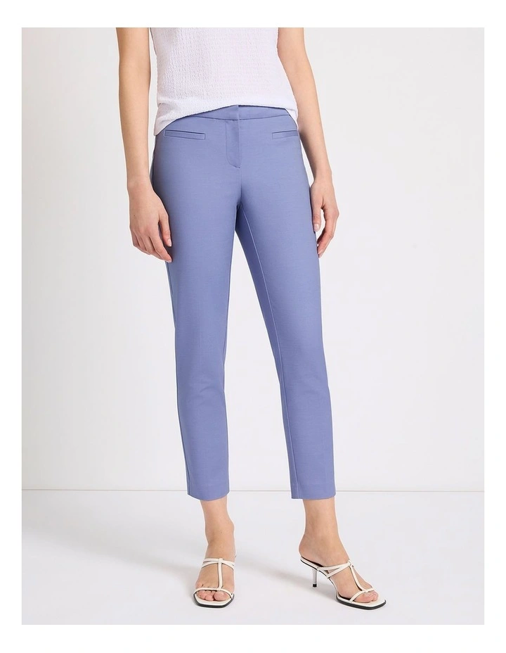 Alana Welt Pocket Pant in Denim Blue image 2