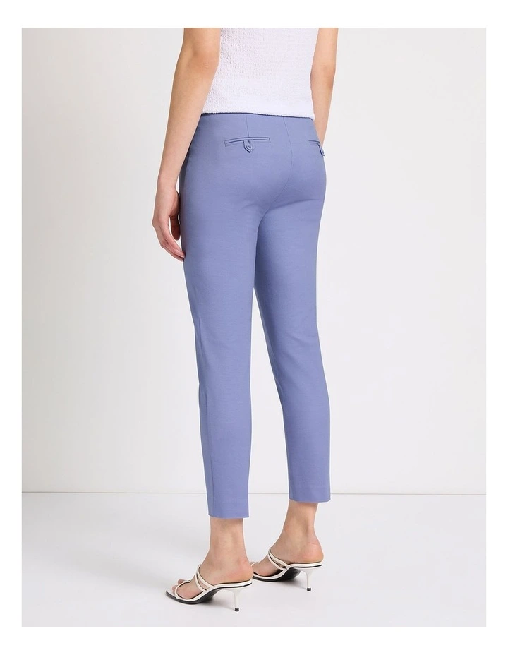 Alana Welt Pocket Pant in Denim Blue image 4