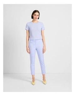 Alana Welt Pocket Pant in Periwinkle