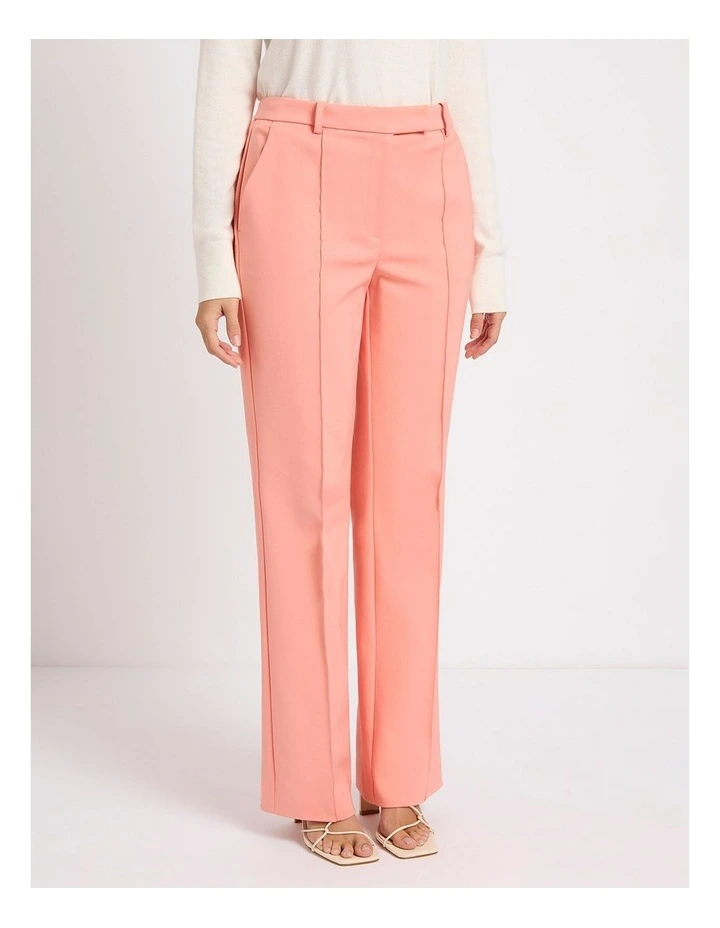 Mona Lisa Straight Leg Pant in Salmon image 2