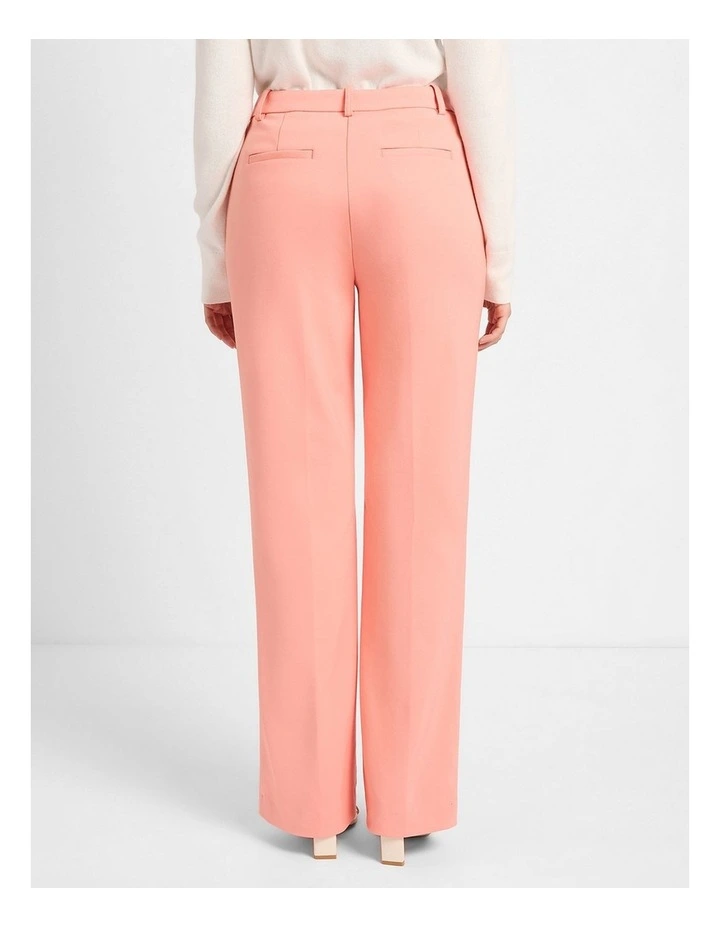 Mona Lisa Straight Leg Pant in Salmon image 3