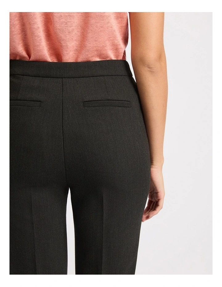 Louvre Slim Leg Pant in Caviar Charcoal image 4