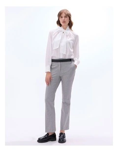 Dawn Check Pant in Grey Multi