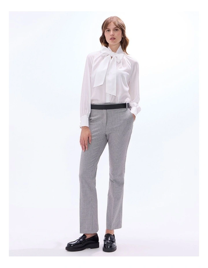 Dawn Check Pant in Grey Multi image 1