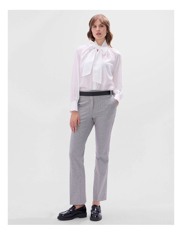 Dawn Check Pant in Grey Multi image 2