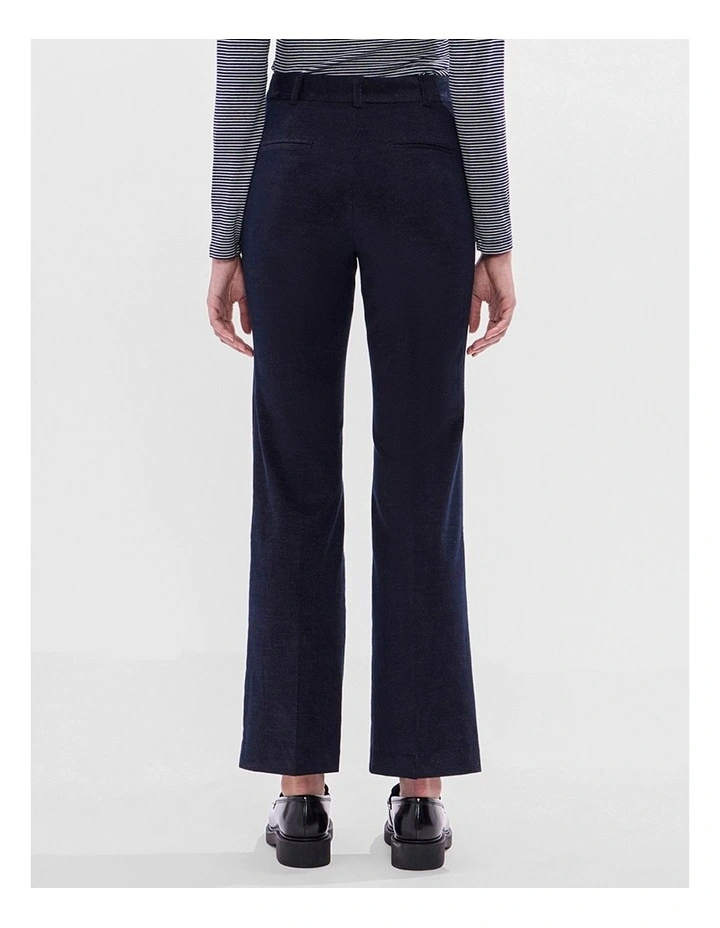 Simba Velvet Pant in Indigo image 3