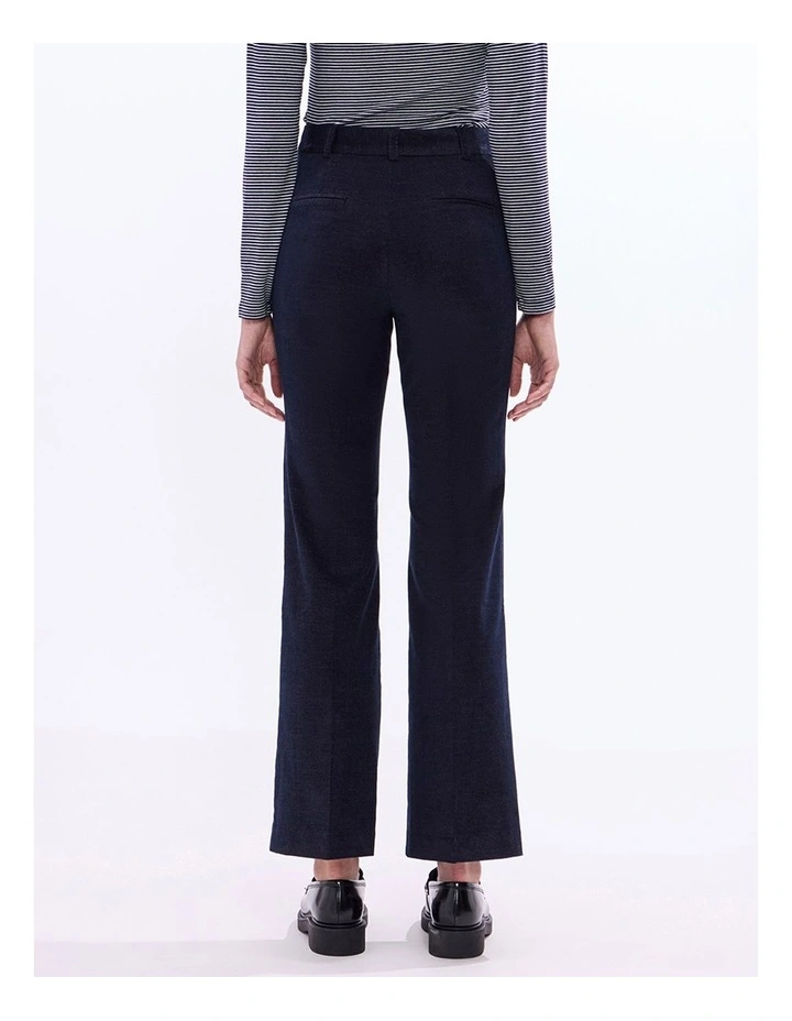 Simba Velvet Pant in Indigo image 4