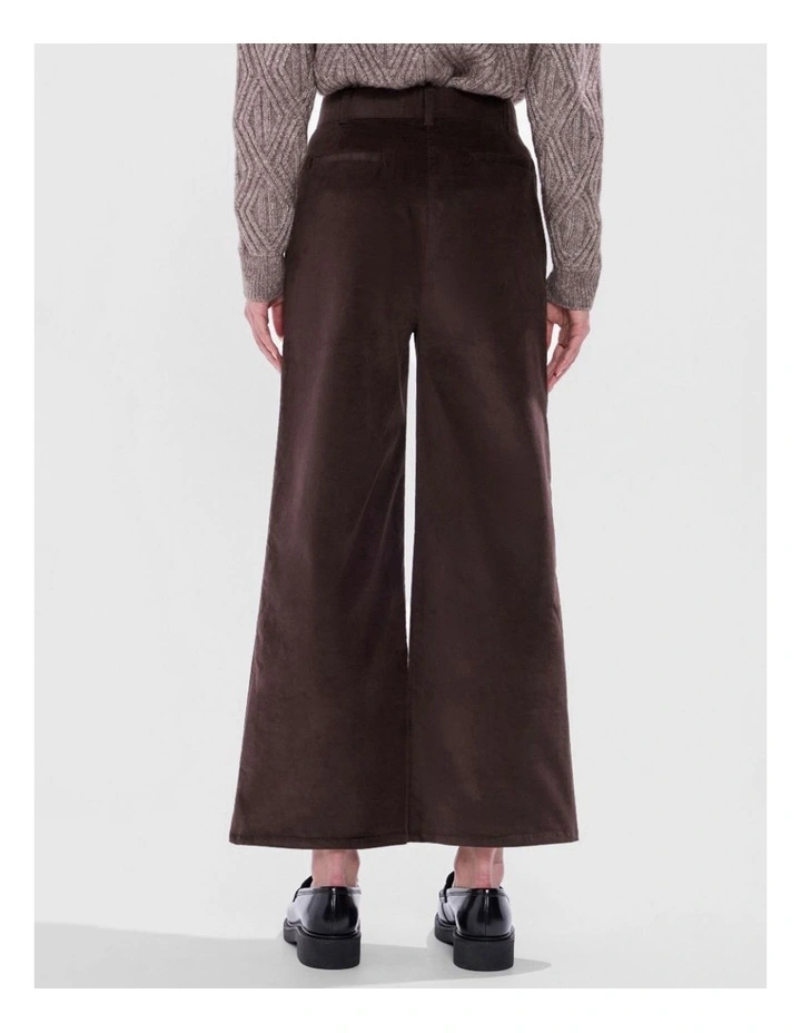 Cali Wide Leg Pant in Espresso image 3