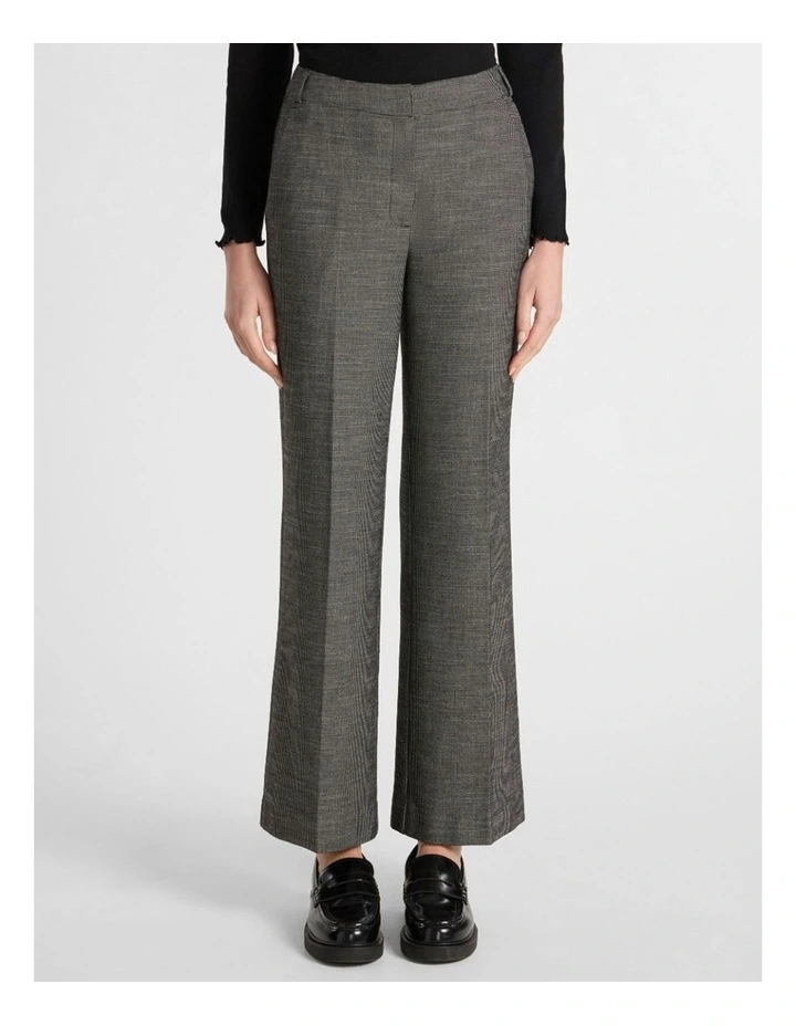 Sydney Wide Leg Pant in Black/White image 2