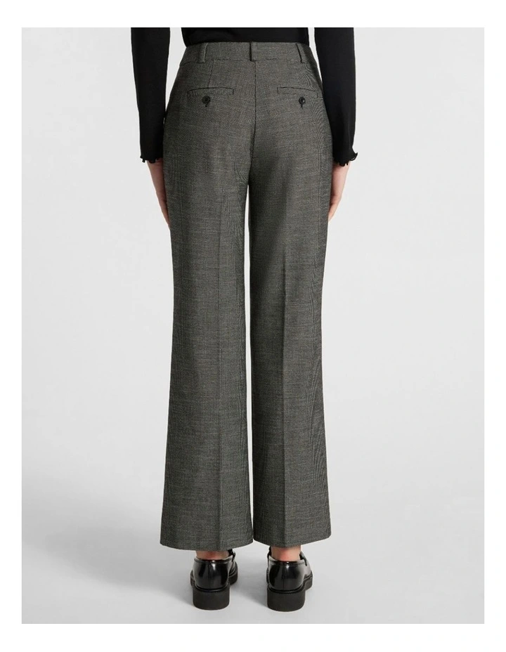 Sydney Wide Leg Pant in Black/White image 3