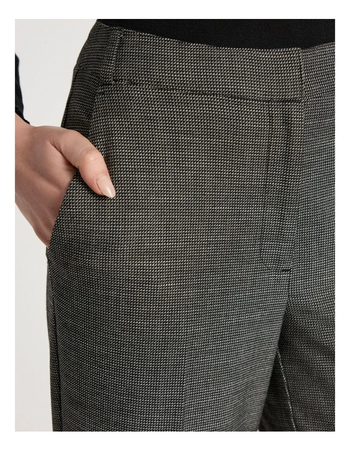 Sydney Wide Leg Pant in Black/White image 4