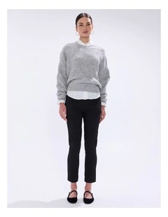 Tamara 7/8Th Pant in Black