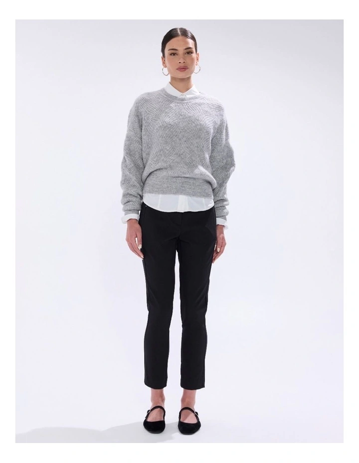 Tamara 7/8Th Pant in Black image 1