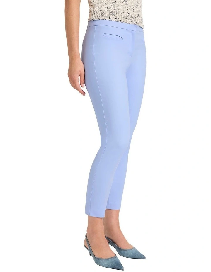 Alana Welt Pocket Pant in Weekend Blue image 3