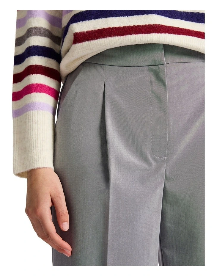 Reach Out Wide Leg Pant in Grey/White image 2