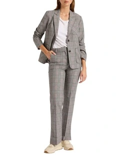 Our Song Check Pant in Black Check