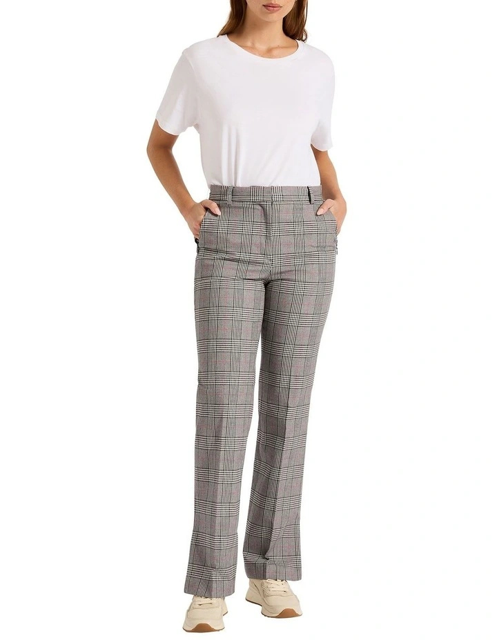 Our Song Check Pant in Black Check image 2